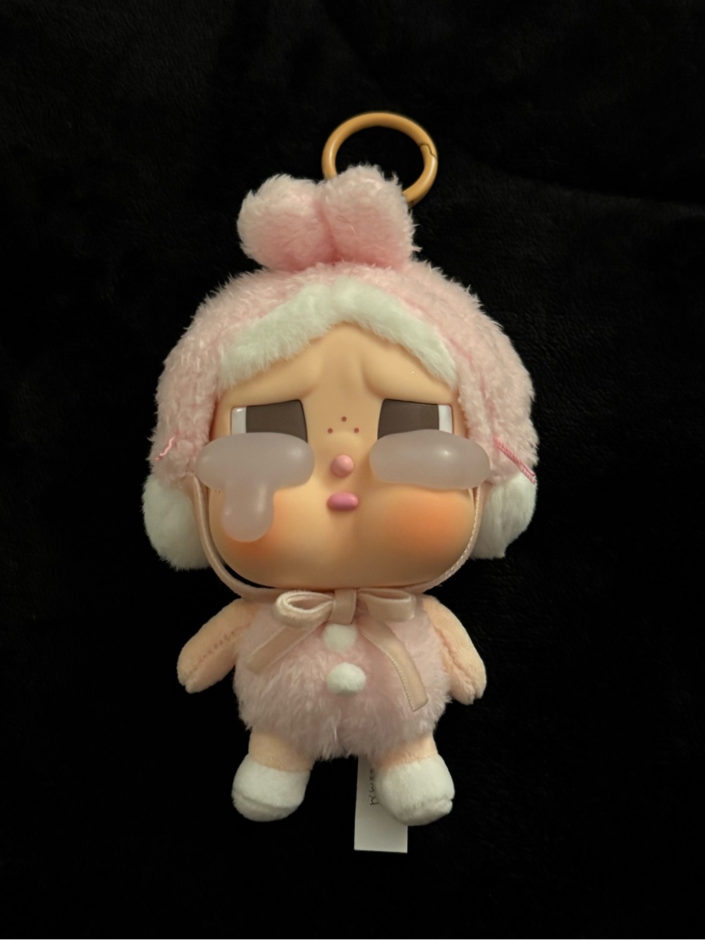 Plush Pink Bunny Keychain Doll - Kids Accessories